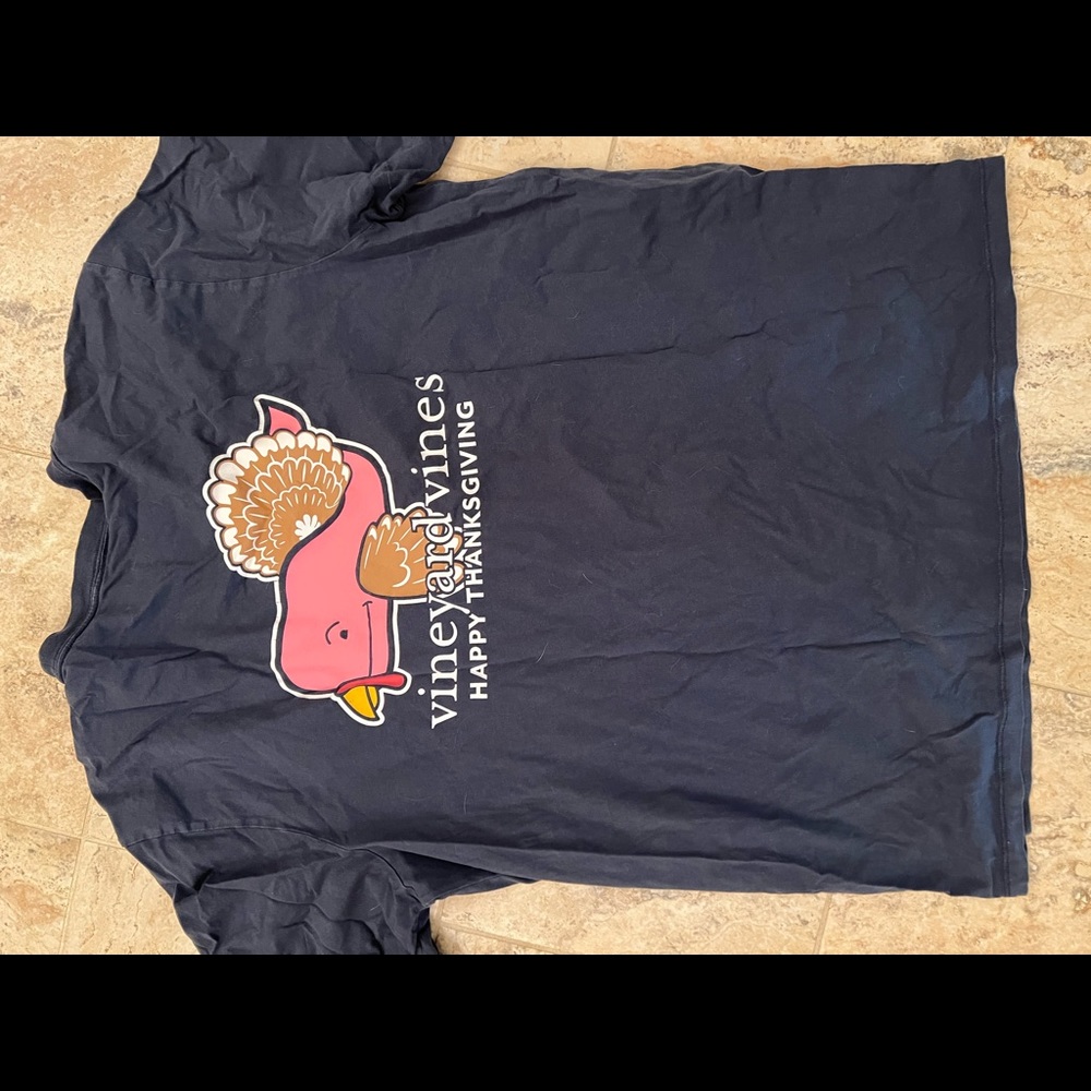 Vineyard Vines Thanksgiving Long Sleeve Tee